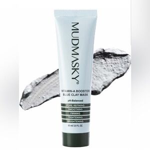 NEW/Sealed full size MUDMASKY Vitamin A Booster Blue Clay Mask 2.0 fl oz